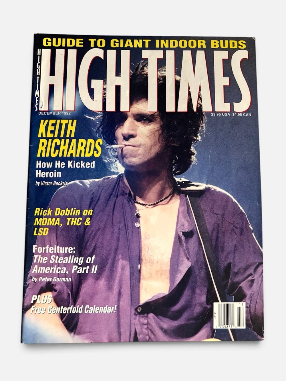 VTG 1992 High Times Magazine: December (Keith Richards: How He Kicked)